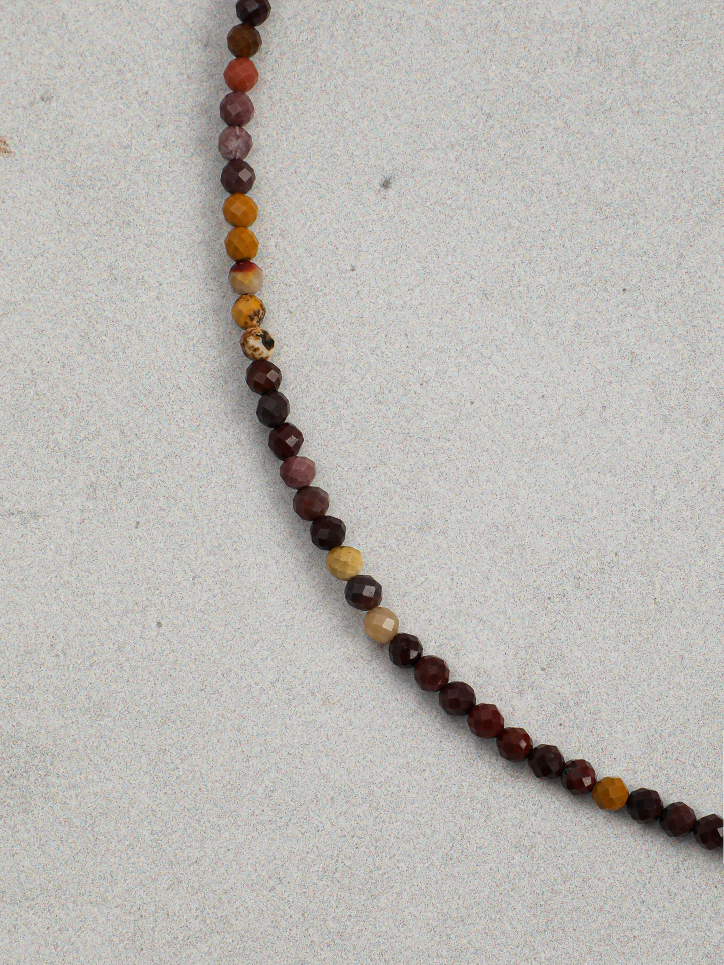 Natural Jasper and Lustrous Freshwater Pearl Long Necklace