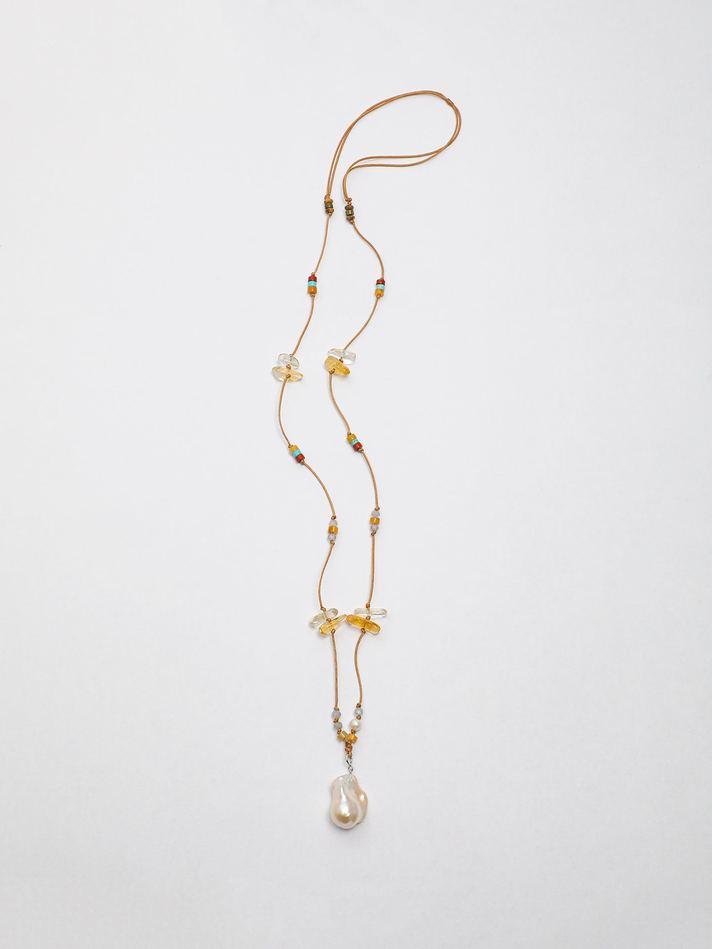 Golden Muse｜Baroque Pearl Necklace