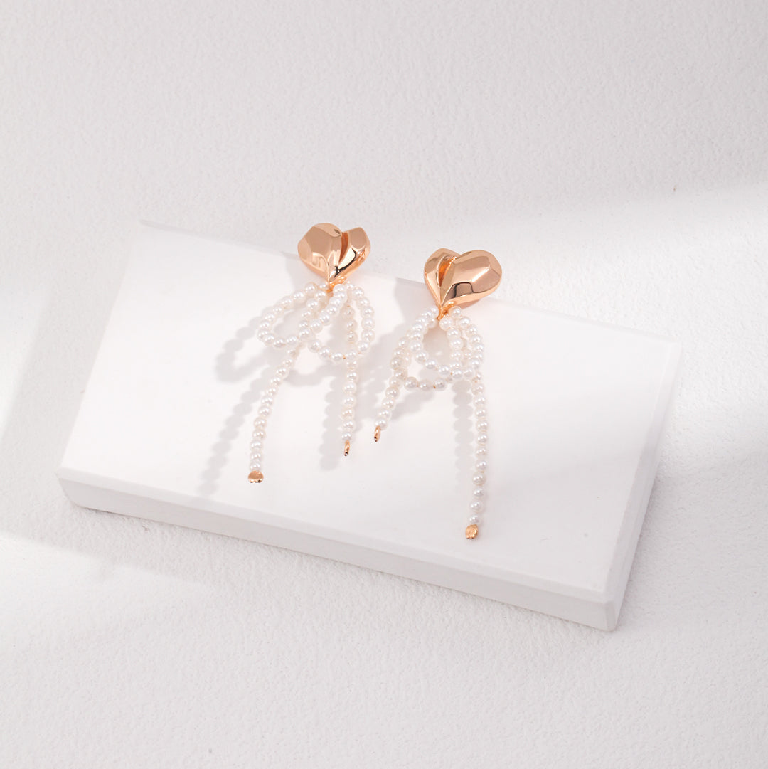 925 Sterling Silver Pearl Earrings