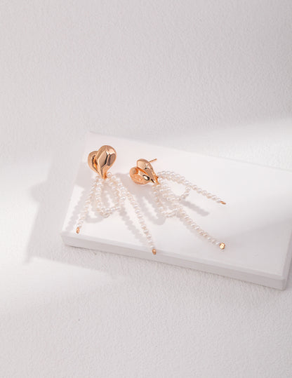 925 Sterling Silver Pearl Earrings